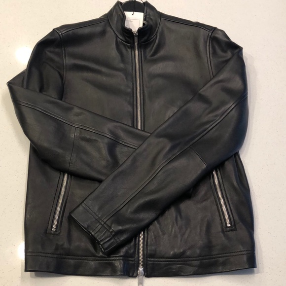 Theory leather jacket